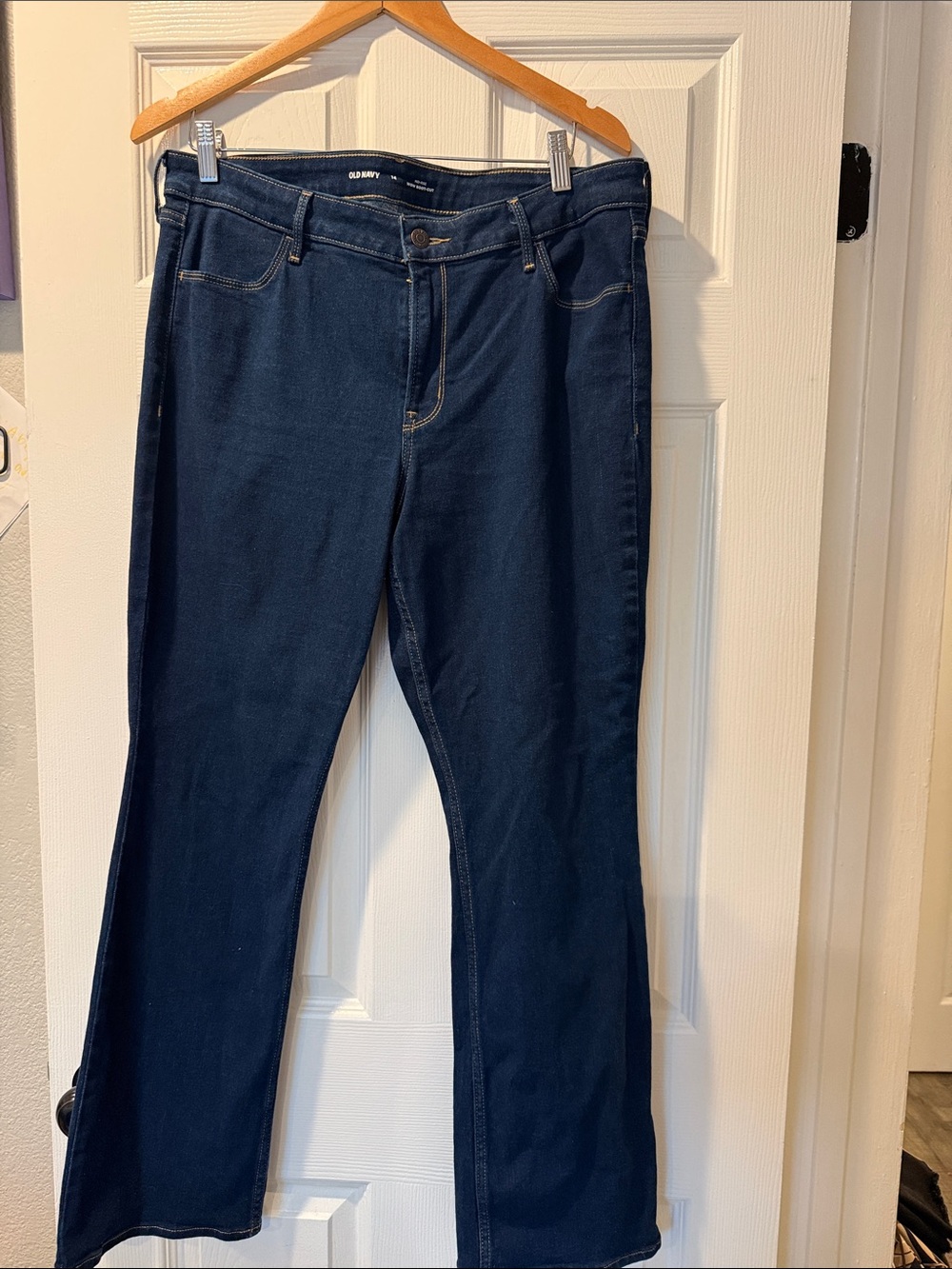 Old Navy Navy Blue Bootcut Jeans
